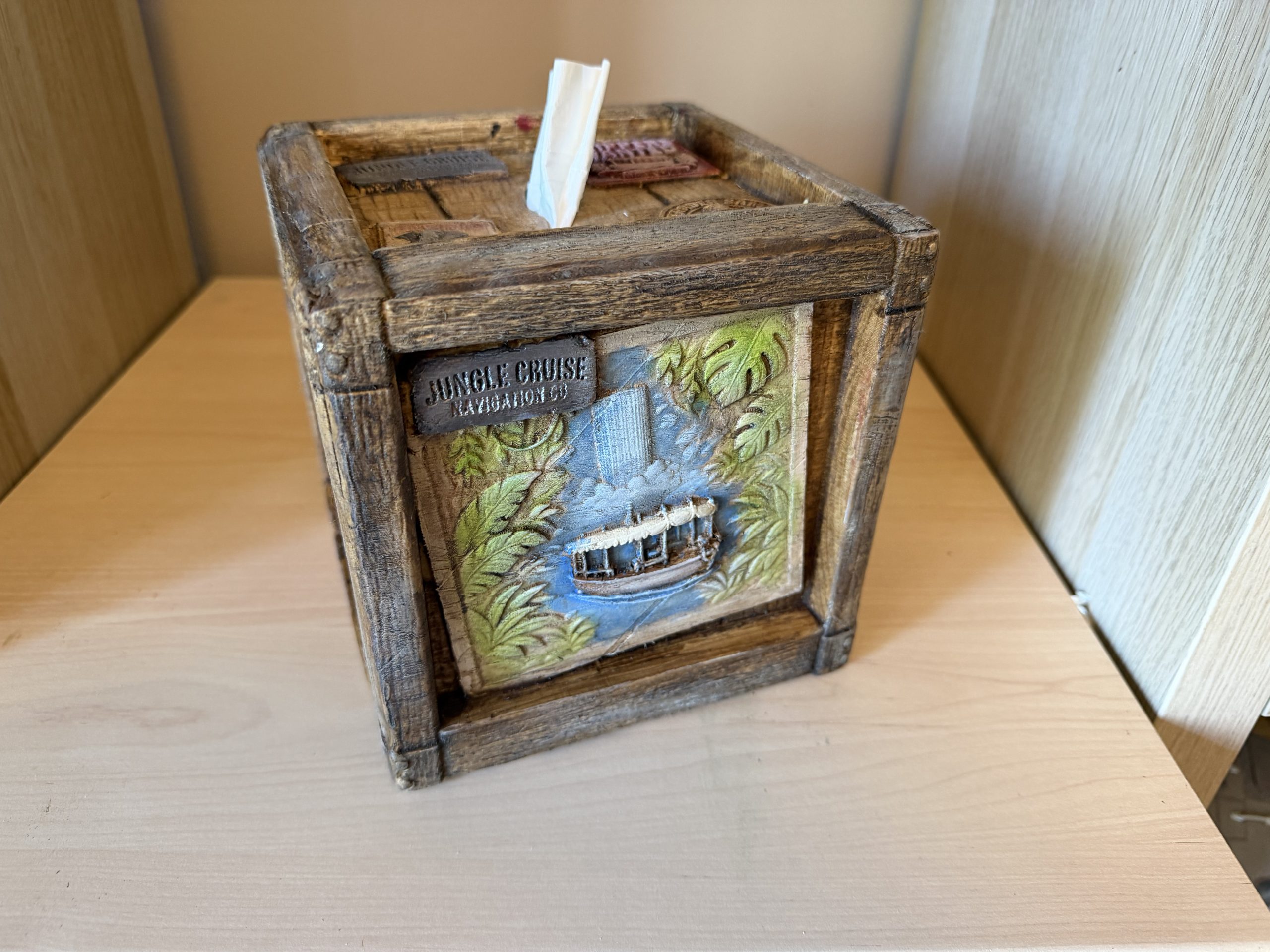Jungle Cruise Tissue Box