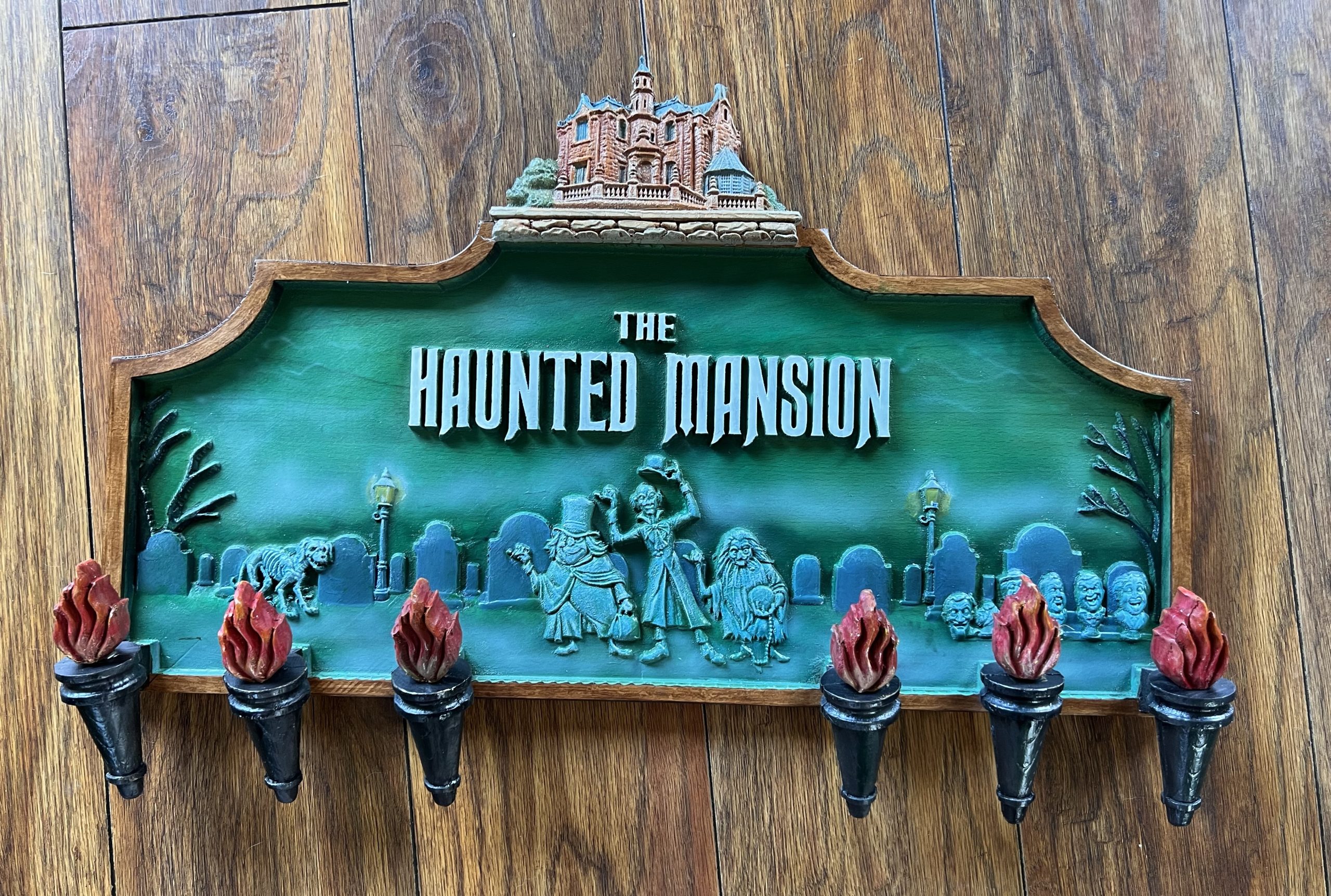 Haunted Mansion Coat Rack