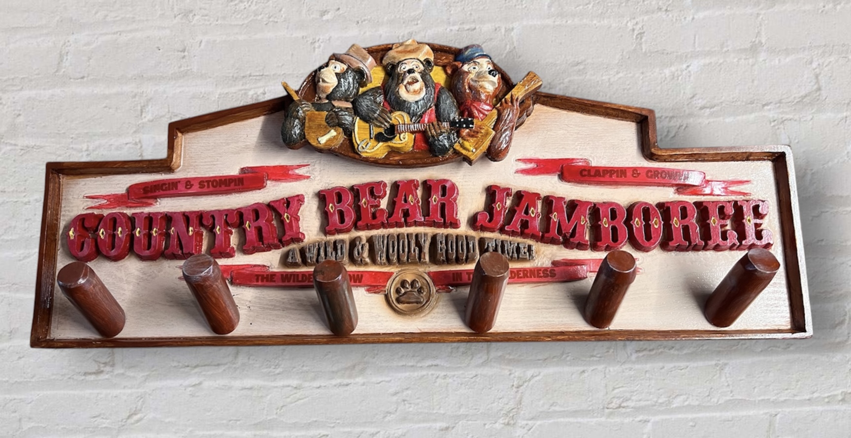 Country Bear Jamboree Coat Rack