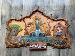 Splash Mountain Carved Plaque